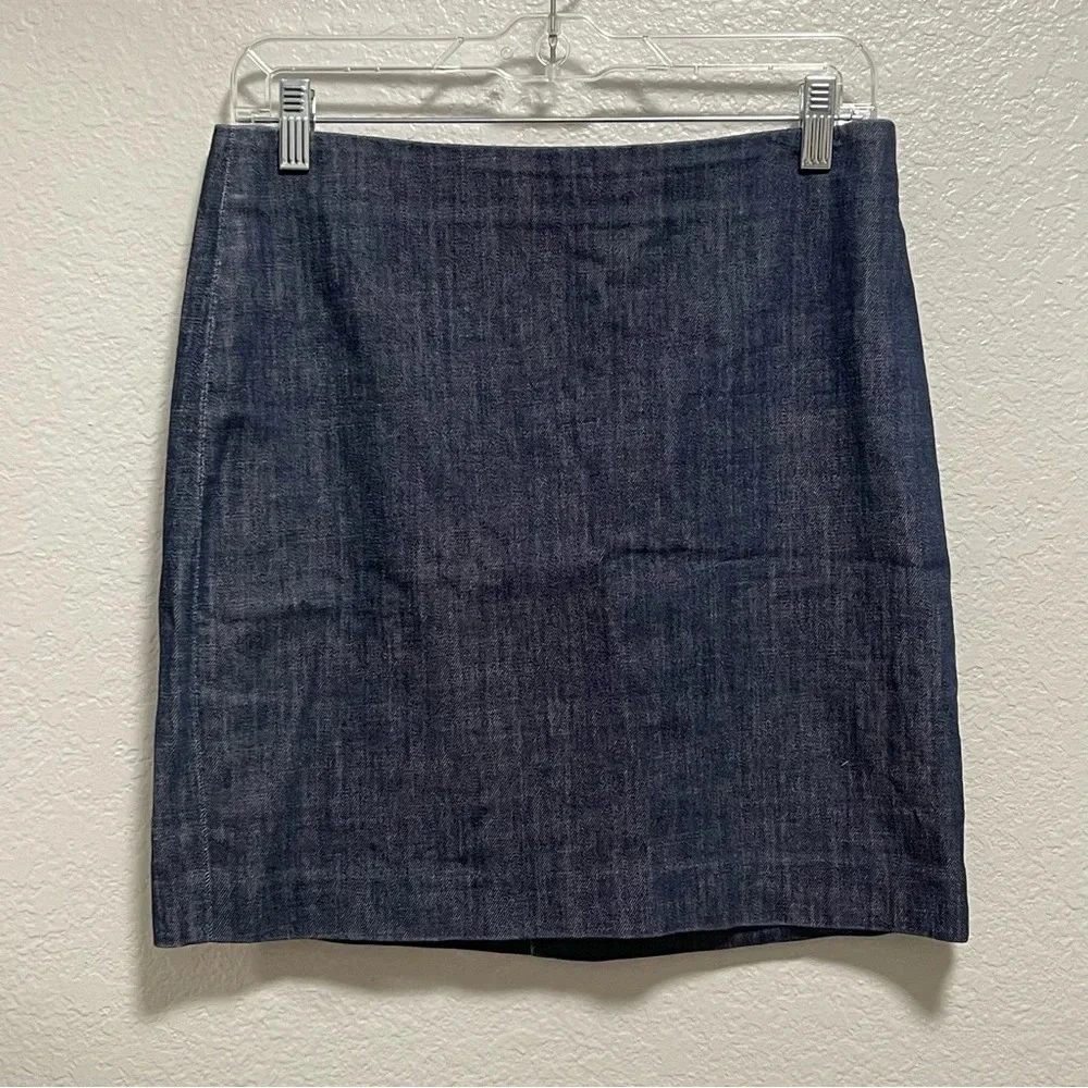 J.Crew Dark Denim miniskirt SMALL